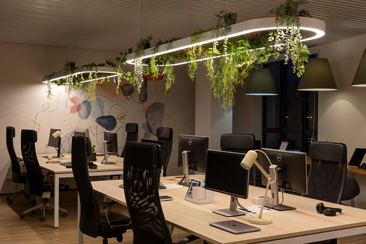 Офис IT- компании Space307 - освещение рис.18